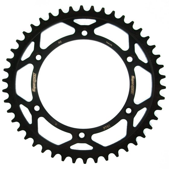 SM 125 S (1999 - 2000) supersprox steel rear sprocket beta/gasgas/husqv. black 46 | Supersprox