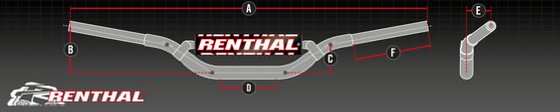 FE 350 (2014 - 2015) red twinwall handlebar | RENTHAL