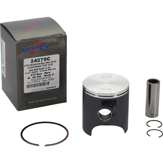 TC 85 (2014 - 2023) cast race piston kit | Vertex