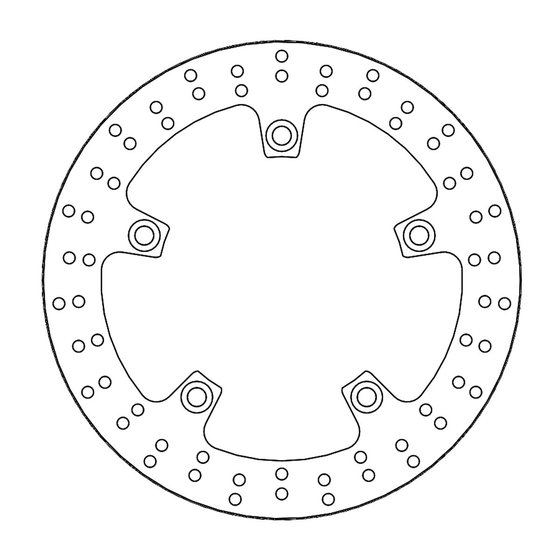 NUDA 900 (2012 - 2013) halo rear brake disc | MOTO-MASTER