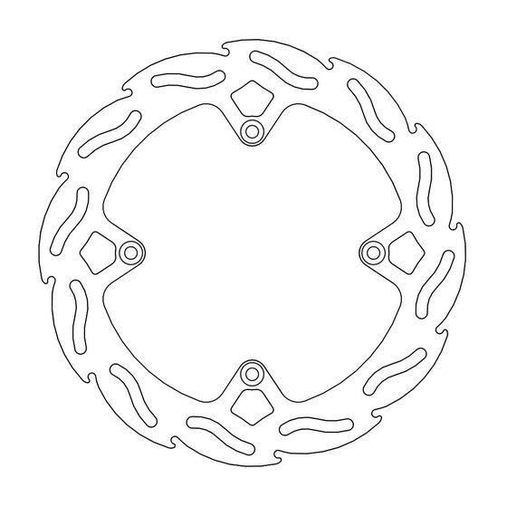 TC 85 (2014 - 2017) flame brake disc | MOTO-MASTER