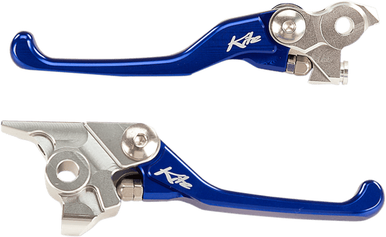 TC 125 (2014 - 2021) blue clutch and brake lever set | KITE