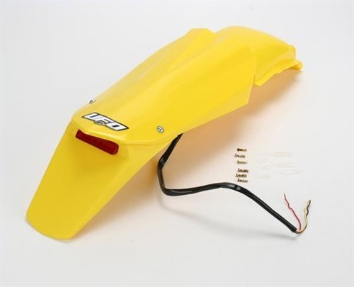 TC 510 (2005 - 2007) enduro rear fender with led light - yellow | UFO