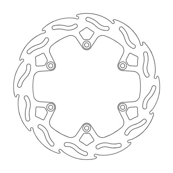 TX 300 TPI (2017 - 2022) rear brake disc | MOTO-MASTER