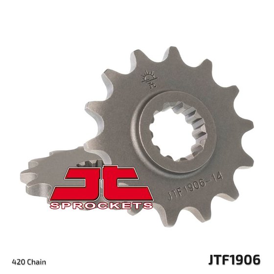 TC 65 (2017 - 2023) steel front sprocket | JT Sprockets