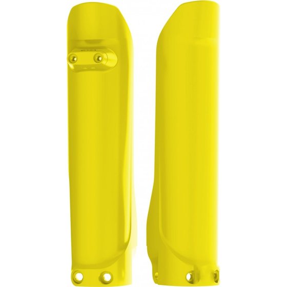 TE 125 2T (2016 - 2016) yellow fork guards | POLISPORT