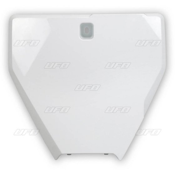 TC 125 (2016 - 2018) front number plate - white | UFO