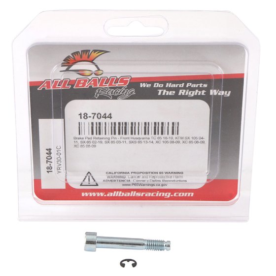 TC 65 (2018 - 2021) brake pad retaining pin - front | All Balls