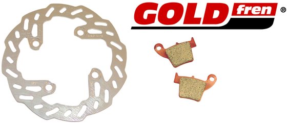 TC 85 (2014 - 2020) goldfren brake pads 297 ceramic carbon k1 | Goldfren